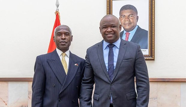 GOVERNADOR DE LUANDA RECEBE EMBAIXADOR DOS ESTADOS UNIDOS DA AMÉRICA