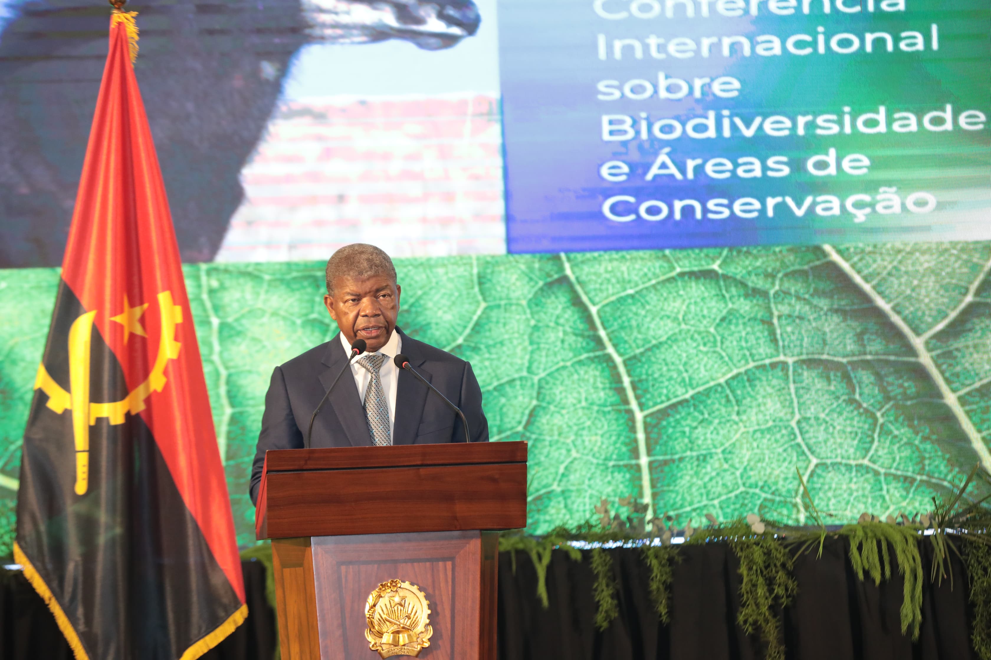 PRESIDENTE JOÃO LOURENÇO DISCURSA NA ABERTURA DA CONFERÊNCIA INTERNACIONAL SOBRE BIODIVERSIDADE