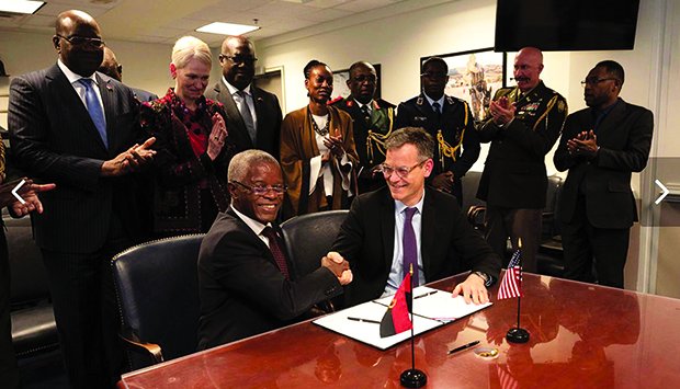 ANGOLA RECEBE APOIO DOS ESTADOS UNIDOS DA AMÉRICA