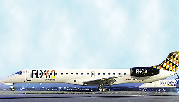 AEROPORTO INTERNACIONAL PAULO TEIXEIRA JORGE REALIZA PRIMEIRO VOO PARA WINDHOEK