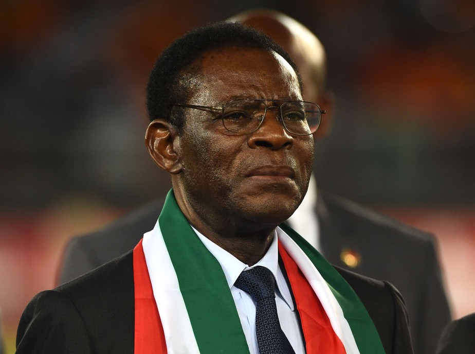 CHEFE DE ESTADO DA GUINÉ EQUATORIAL DE VISITA  A ANGOLA