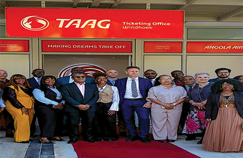 TAAG INAUGURA NOVO ESCRITÓRIO EM WINDHOEK