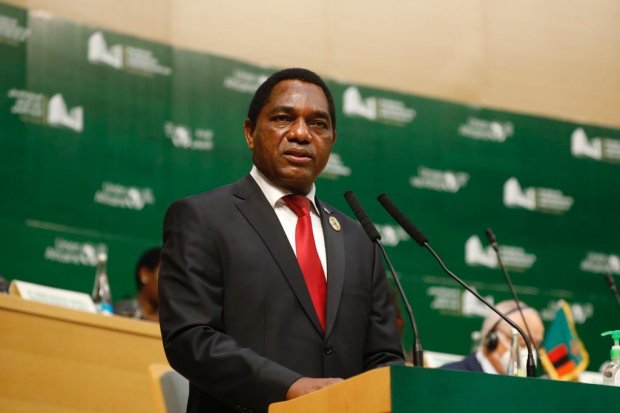 PRESIDENTE DA ZAMBIA INICIA VISITA DE ESTADO A ANGOLA
