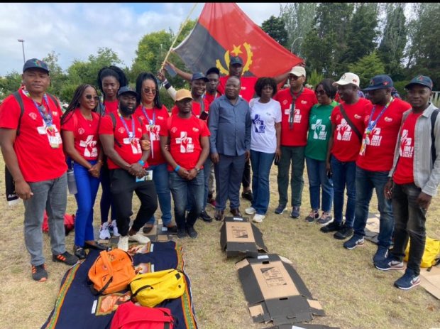 DELEGAÇÃO ANGOLANA PARTICIPA EM MISSA ANTES DA JORNADA MUNDIAL DA JUVENTUDE
