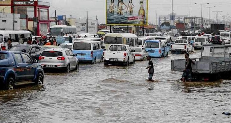 INAMET PREVÊ CHUVA FORTE COM TROVOADA NAS PROVINCIAS DE LUANDA E BENGO