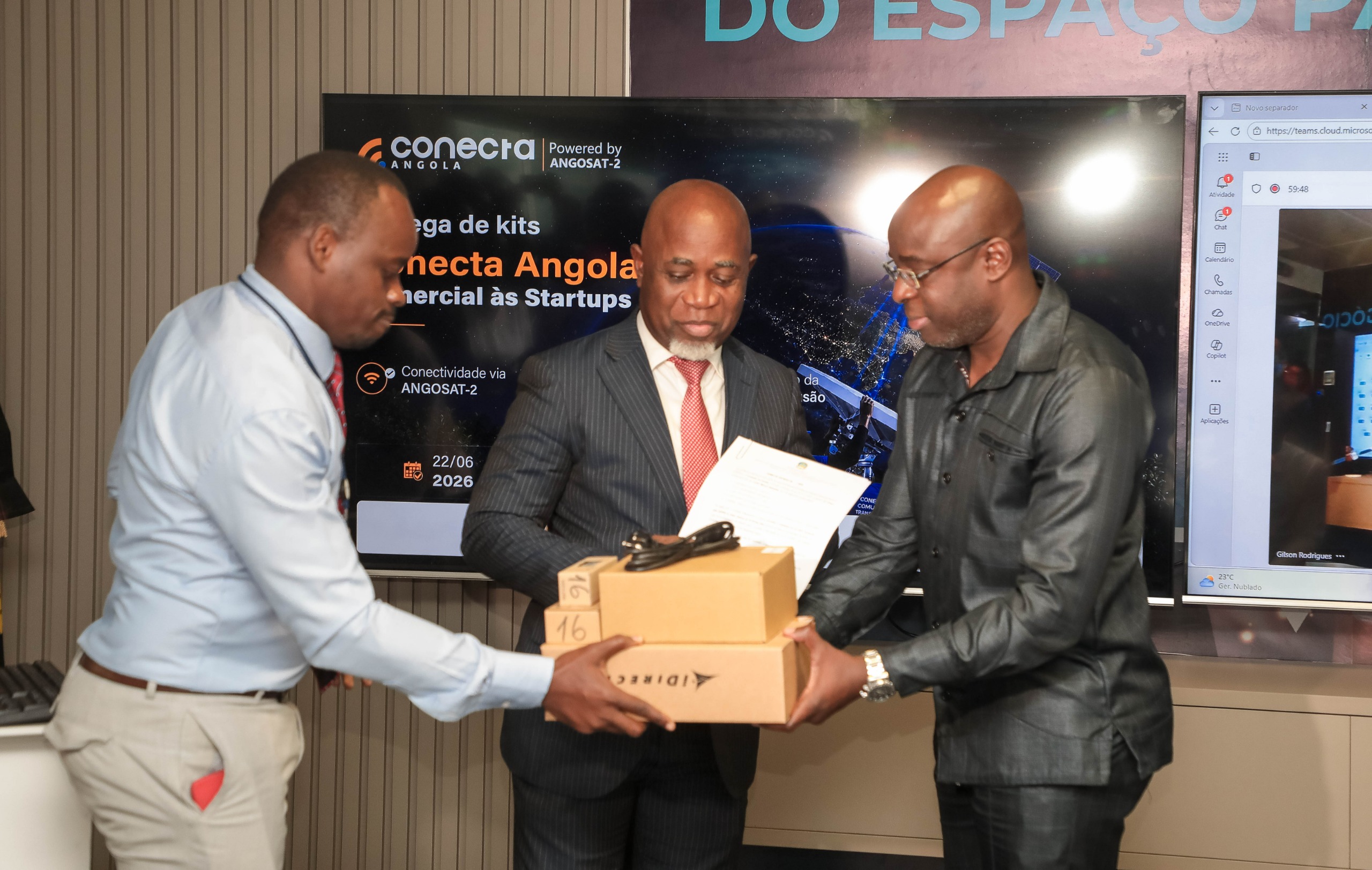 STARTUPS NACIONAIS RECEBEM EQUIPAMENTOS PARA EXPANDIR INTERNET VIA SATÉLITE NO PAÍS