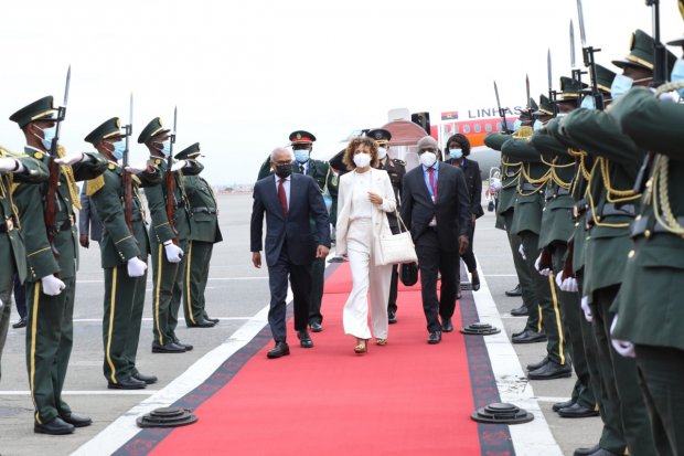 PRESIDENTE DE CABO VERDE  CHEGA A  LUANDA