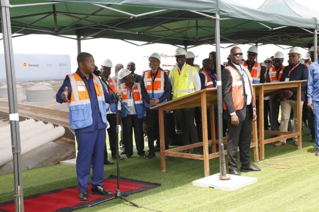 DECLARAÇÃO DO CHEFE DE ESTADO NA VISITA AO TERMINAL OCEÂNICO DA BARRA DO DANDE
