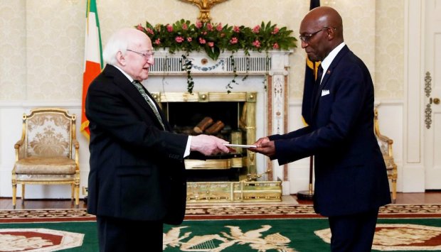 GERALDO NUNDA ACREDITADO  NA IRLANDA