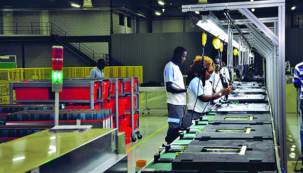 PRODUÇÃO INDUSTRIAL REGISTA CRESCIMENTO EM 3,4 POR CENTO