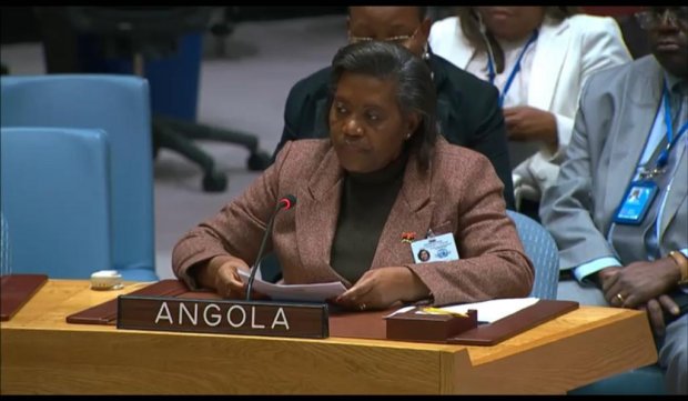 ANGOLA INFORMA AO CONSELHO DE SEGURANÇA SOBRE ACÇÃO DA “MULHER E PAZ”