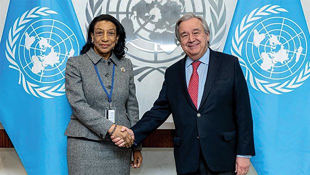 MARIA DE JESUS FERREIRA AGRADECE APOIO DO SECRETÁRIO-GERAL DAS NAÇÕES UNIDAS