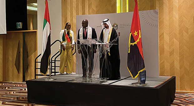ANGOLA E EMIRADOS ÁRABES UNIDOS ABORDAM RELAÇÕES BILATERAIS