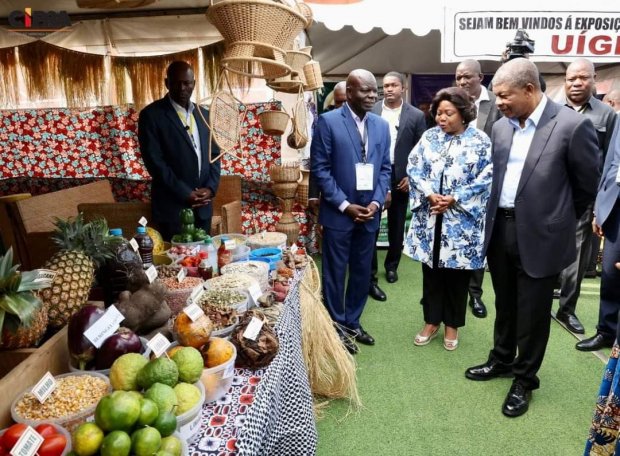 JOÃO LOURENÇO TOMA CONTACTO COM POTENCIAL AGRÍCOLA DO UIGE
