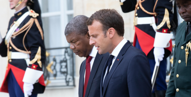 EMMANUEL MACRON QUER VISITAR ANGOLA NO PROXIMO  ANO