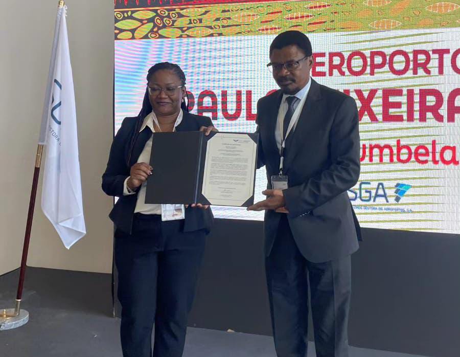 AEROPORTO DA CATUMBELA RECEBE CERTIFICAÇÃO INTERNACIONAL