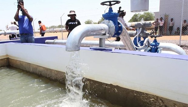 EMPRESA CHINESA VAI CONSTRUIR UMA ESTAÇÃO DE DISTRIBUIÇÃO DE ÁGUA