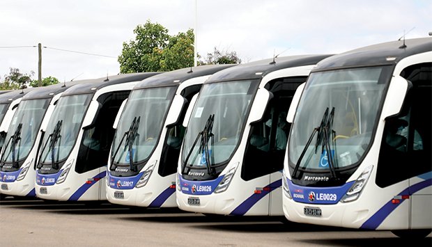 MAIS 60 NOVOS AUTOCARROS POSTOS A CIRCULAR EM LUANDA
