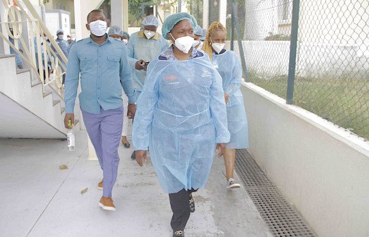 ATENDIDOS 35 MIL PACIENTES NA  QUADRA FESTIVA EM LUANDA