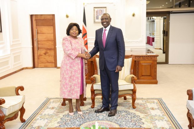 VICE-PRESIDENTE DA REPÚBLICA RECEBIDA EM AUDIÊNCIA PELO CHEFE DE ESTADO DO QUÉNIA