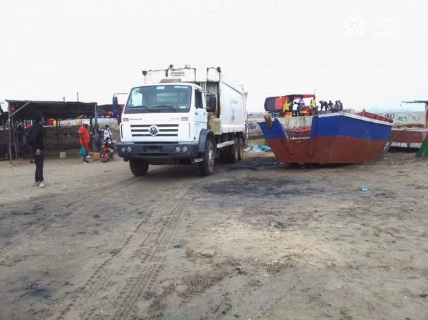 RECOLHIDO MAIS DE QUATRO TONELADAS DE LIXO NA PRAIA DA MABUNDA