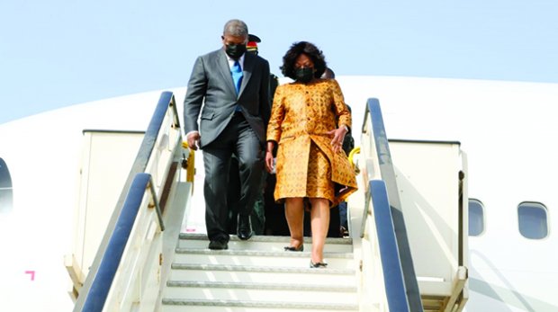PRESIDENTE DA REPÚBLICA INICIA VISITA DE ESTADO A CABO VERDE