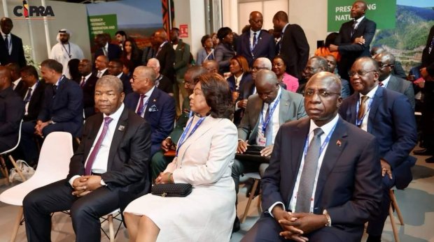 PRESIDENTE DA REPÚBLICA VISITA STAND DE ANGOLA NA COP28