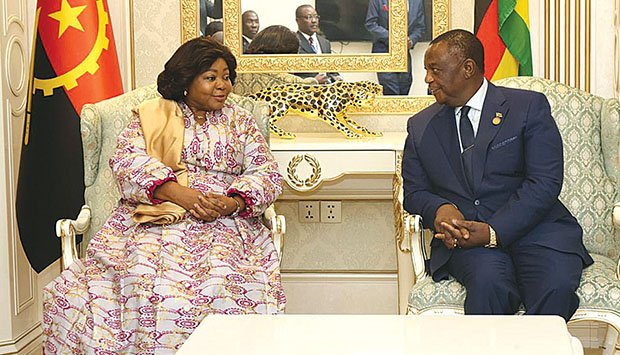 VICE-PRESIDENTE  RECEBE  HOMÓLOGOS À MARGEM DA CONFERÊNCIA EM DUSHANBE