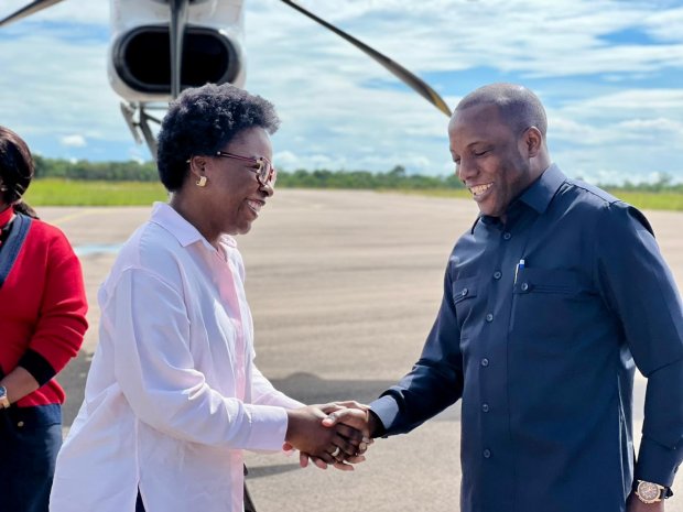 MINISTRA DAS FINANÇAS AVALIA EXECUÇÃO DOS PROJECTOS NO CUANDO CUBANGO