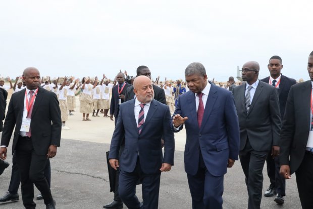JOÃO LOURENÇO TRABALHA EM BENGUELA