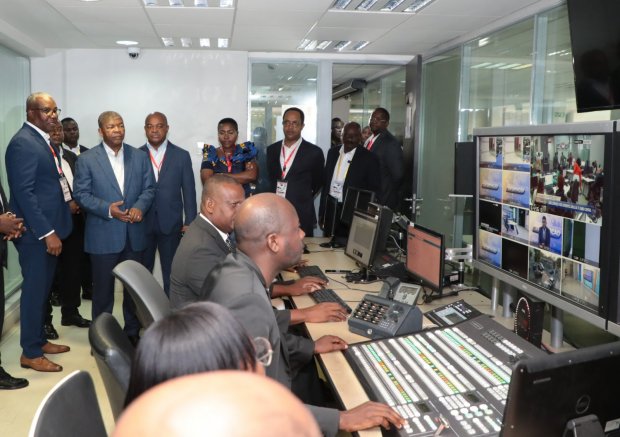 JOÃO LOURENÇO EFECTUA VISITA DE CONSTATAÇÃO AOS ORGÃOS DE COMUNICAÇÃO SOCIAL