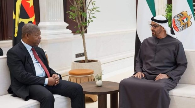 PRESIDENTE JOÃO LOURENÇO REUNE COM LÍDER EMIRATI