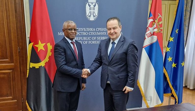 CHEFE DA CASA MILITAR  CUMPRI VISITA À REPÚBLICA DA SERVIA