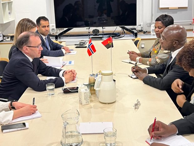 ANGOLA E NORUEGA ABORDAM COOPERAÇÃO ECONÓMICA