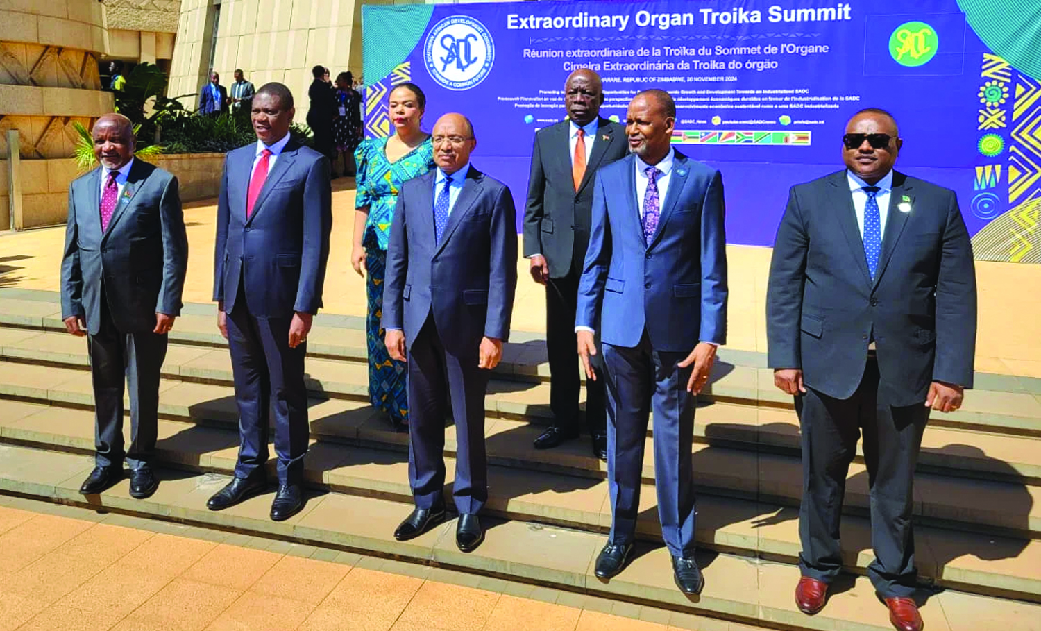 SADC REAFIRMA TRABALHAR PARA  PAZ EM MOÇAMBIQUE