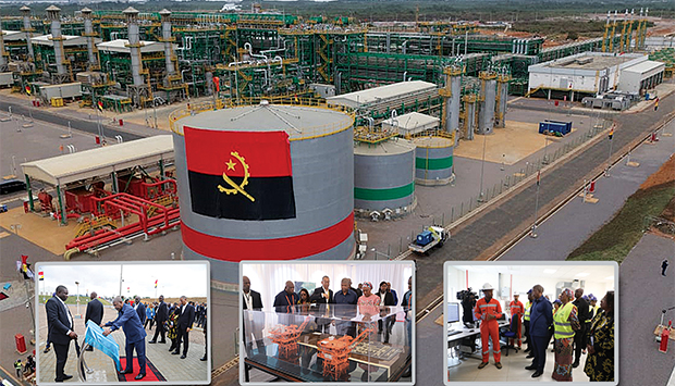 PR INAUGURA FÁBRICA DE GÁS NA VILA DO SOYO