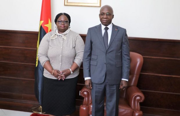 MINISTRO TÉTE ANTÓNIO MANTEVE ENCONTRO  COM A DIRECTORA REGIONAL  DO ACNUR