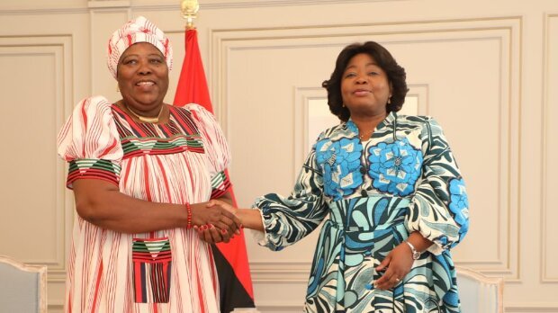 VICE-PRESIDENTE DA REPÚBLICA RECEBE LIDERANÇA DA ORGANIZAÇÃO PAN-AFRICANA DAS MULHERES