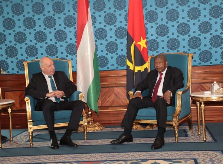 PRESIDENTE DA REPÚBLICA MANTEVE ENCONTRO COM HOMÓLGO DA HUNGRIA